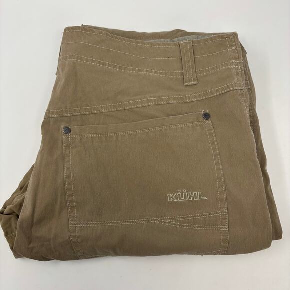 Kuhl Mens Revolvr 38x34 Brown Patima Dye 5 Pocket Design Pants - Picture 1 of 7